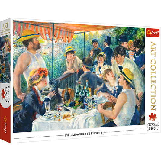 1000 Piece Jigsaw Puzzles, Luncheon of The Boating Party - Renoir, Still-Life Puzzle, Art Puzzles