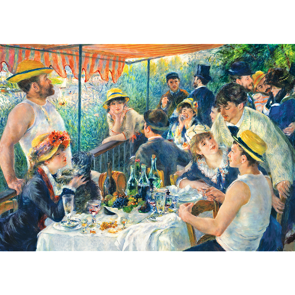 1000 Piece Jigsaw Puzzles, Luncheon of The Boating Party - Renoir, Still-Life Puzzle, Art Puzzles