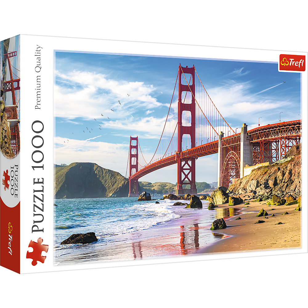 1000 Piece Jigsaw Puzzles, Golden Gate Bridge, San Francisco, USA, Landscape