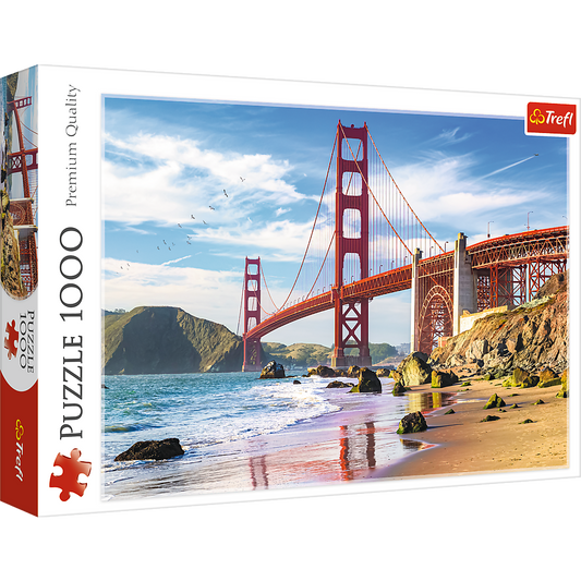 1000 Piece Jigsaw Puzzles, Golden Gate Bridge, San Francisco, USA, Landscape