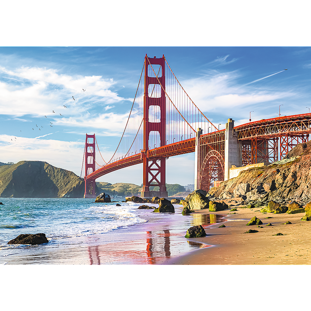 1000 Piece Jigsaw Puzzles, Golden Gate Bridge, San Francisco, USA, Landscape