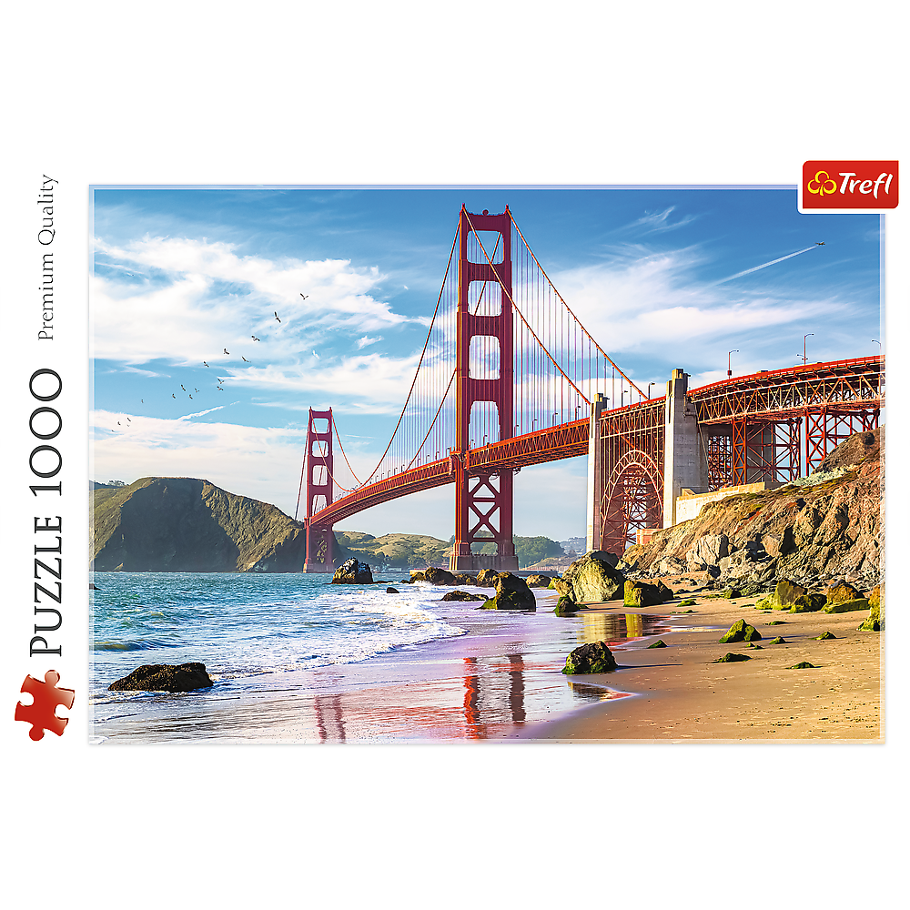 1000 Piece Jigsaw Puzzles, Golden Gate Bridge, San Francisco, USA, Landscape