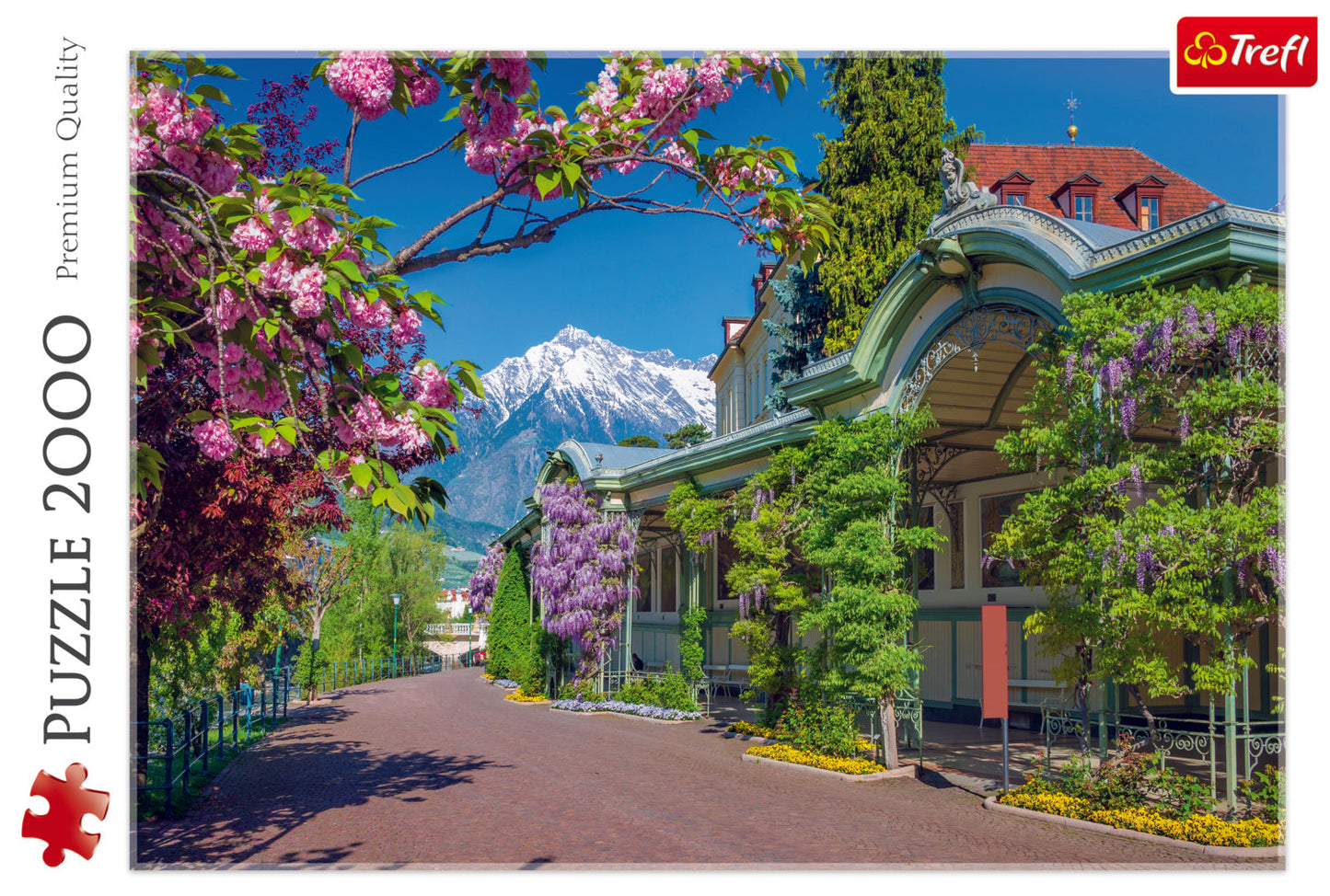 2000 Piece Jigsaw Puzzles, Merano, Italy, Landscape Puzzle of Italy with Mountains