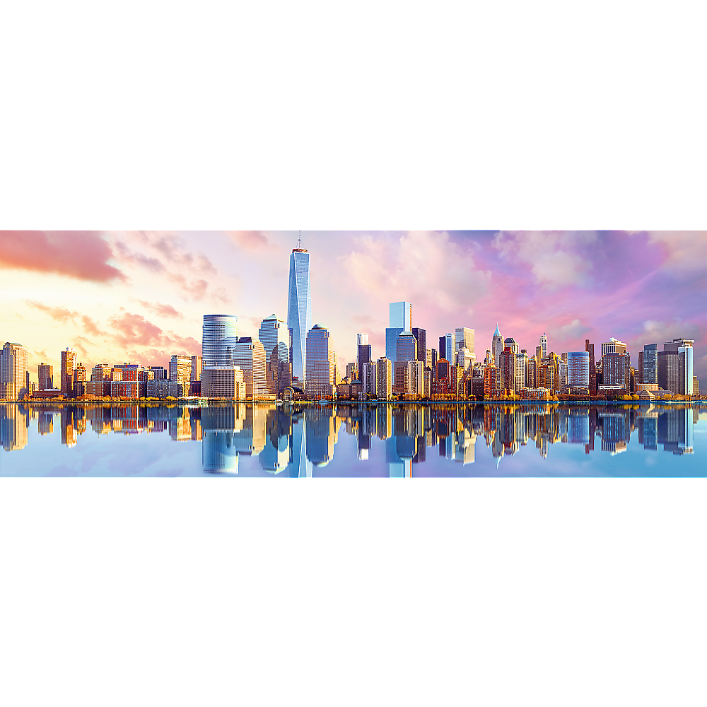 Panorama 1000 Piece Jigsaw Puzzles, Manhattan, New York, USA, Puzzle of New York with City Skyline