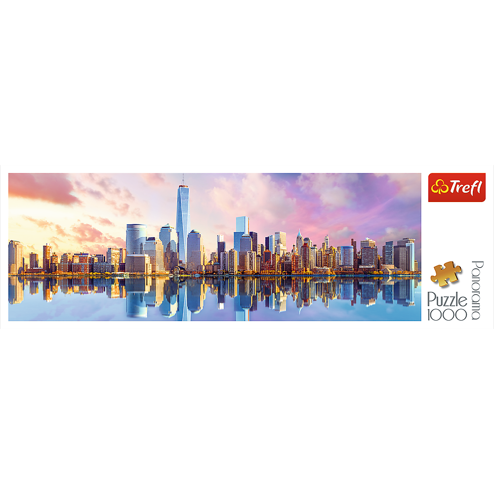 Panorama 1000 Piece Jigsaw Puzzles, Manhattan, New York, USA, Puzzle of New York with City Skyline