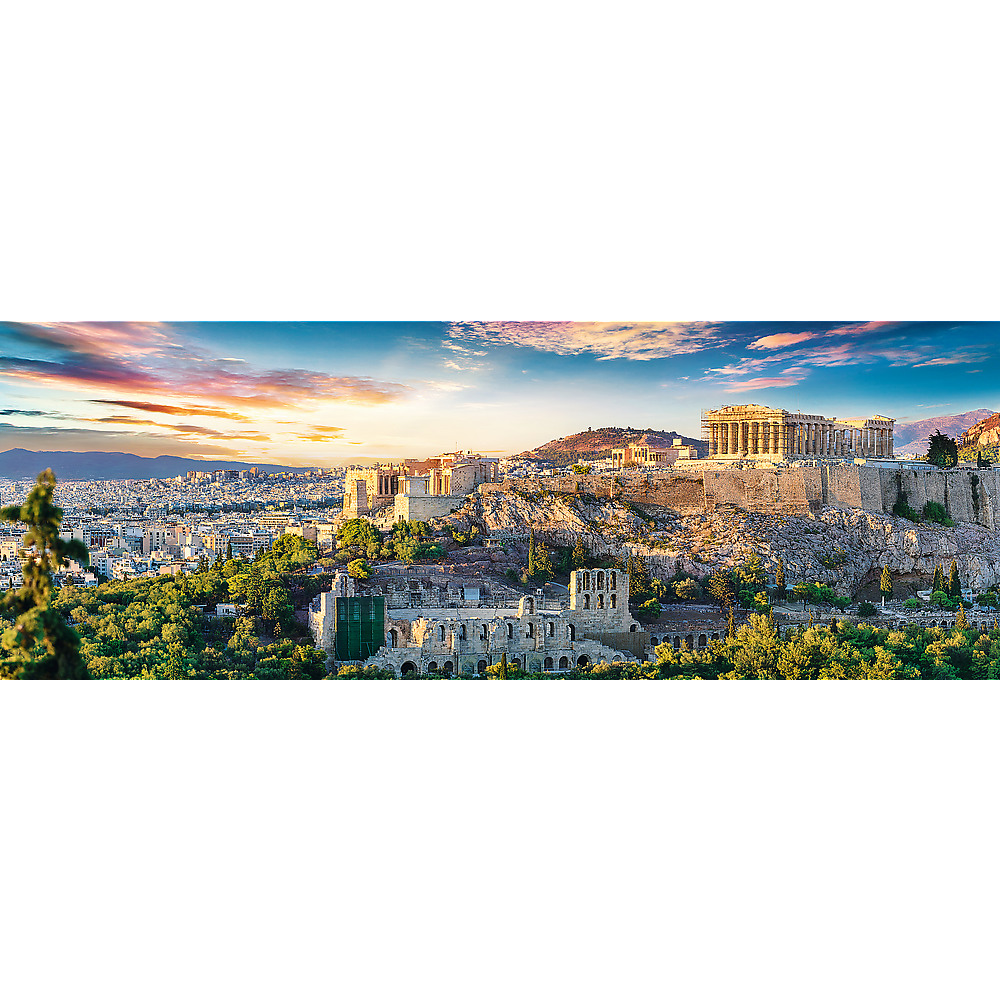 Panorama 500 Piece Jigsaw Puzzles, Acropolis, Athens Greece Puzzle, Parthenon Puzzle