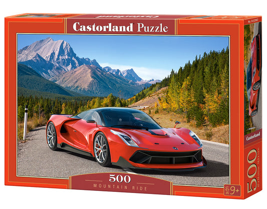 500 Piece Jigsaw Puzzle, Mountain Ride, Fast & Furious, Fast Cars, Landscape puzzle