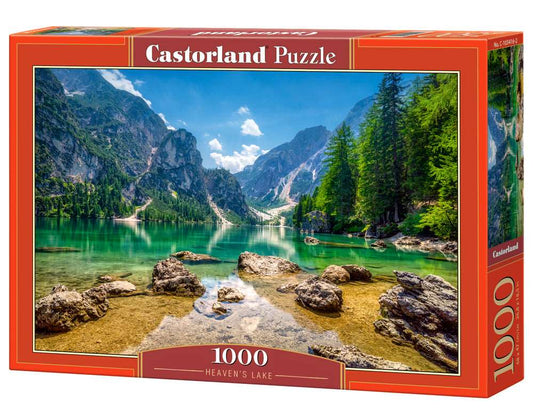 1000 Piece Jigsaw Puzzle, Heaven's Lake, Pragser Wildsee in the Dolomites, Italy