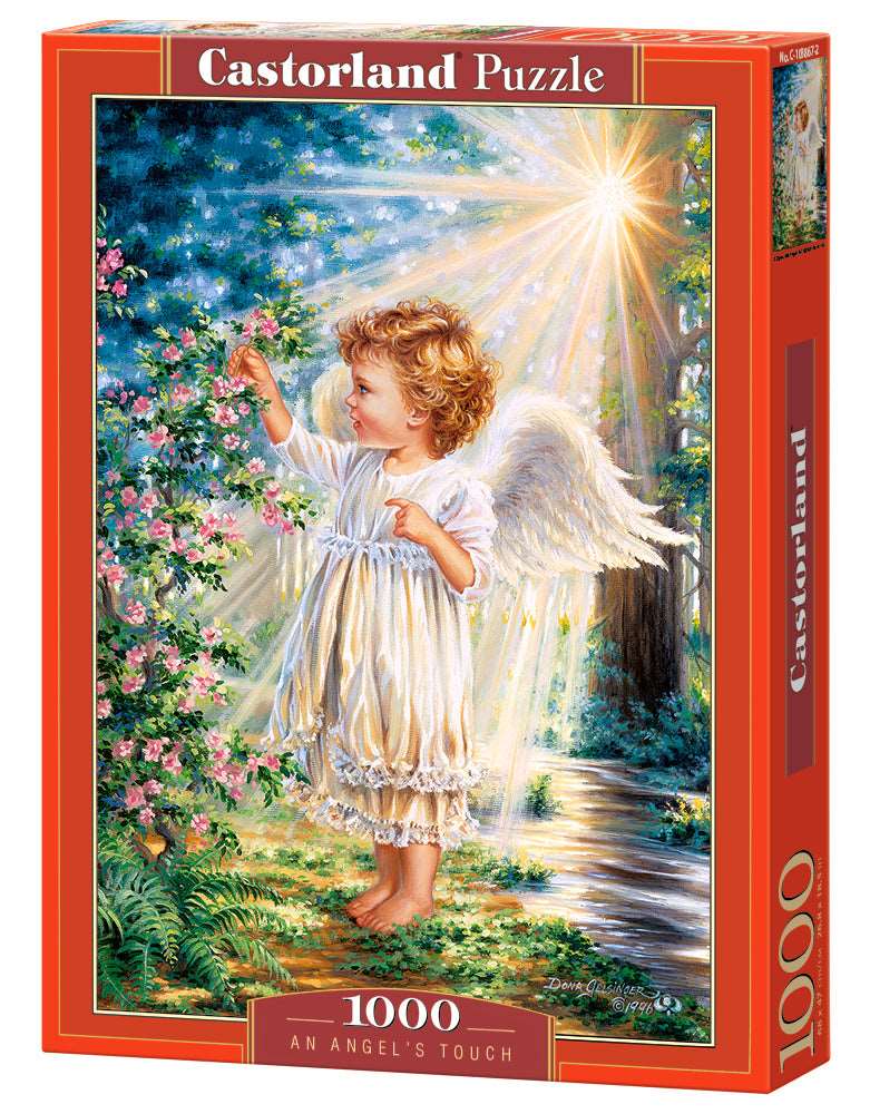 1000 Piece Jigsaw Puzzle, An Angel's Touch, Sweet Cherub, Dona Gelsinger