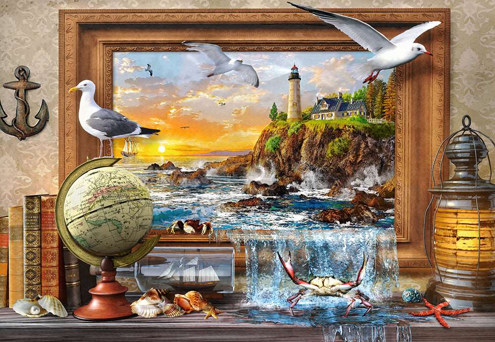 1000 Piece Jigsaw Puzzle, Marine to Life