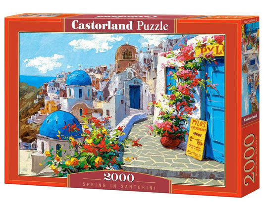 2000 Piece Jigsaw Puzzle, Spring in Santorini, Greece