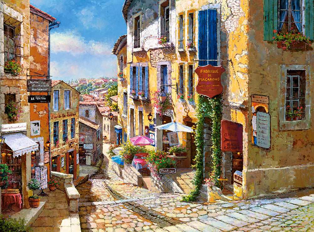 2000 Piece Jigsaw Puzzle, Saint Emilion, France, Puzzle of France, village