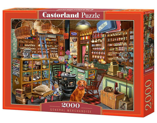 2000 Piece Jigsaw Puzzle, General Merchandise, old style American store