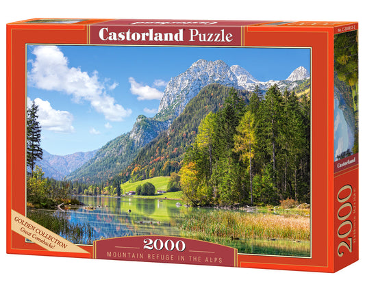 2000 Piece Jigsaw Puzzles, Mountain Refuge in the Alps, Germany, Idyllic Landscape, Tyrolean Alps