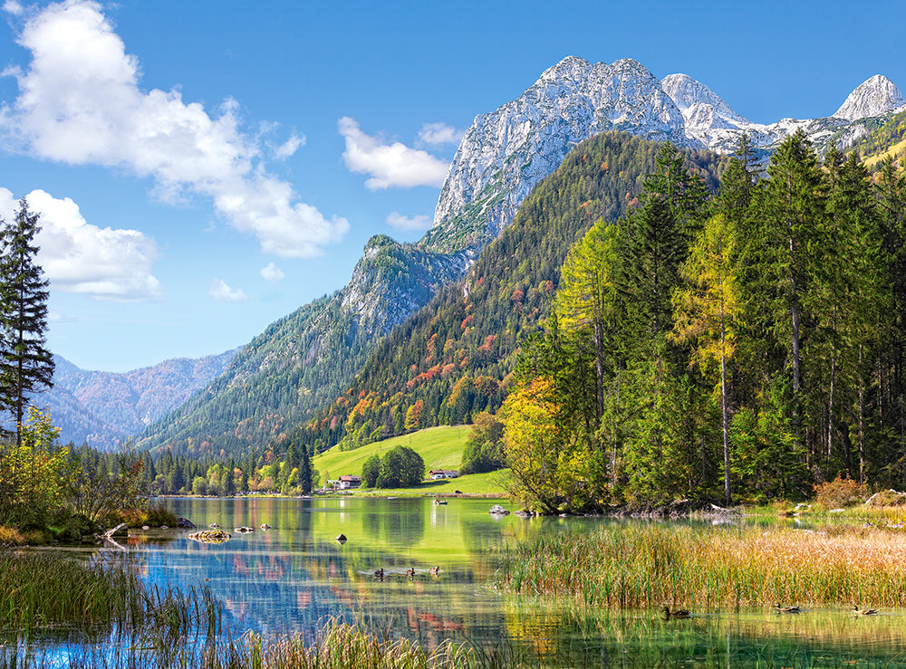 2000 Piece Jigsaw Puzzles, Mountain Refuge in the Alps, Germany, Idyllic Landscape, Tyrolean Alps