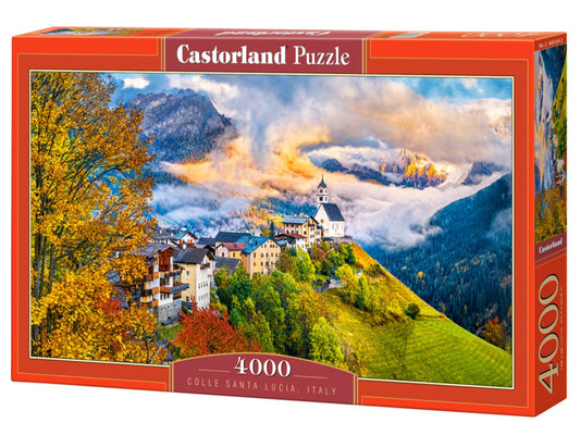 4000 Piece Jigsaw Puzzles, Colle Santa Lucia, Italy, Mountain Landscape