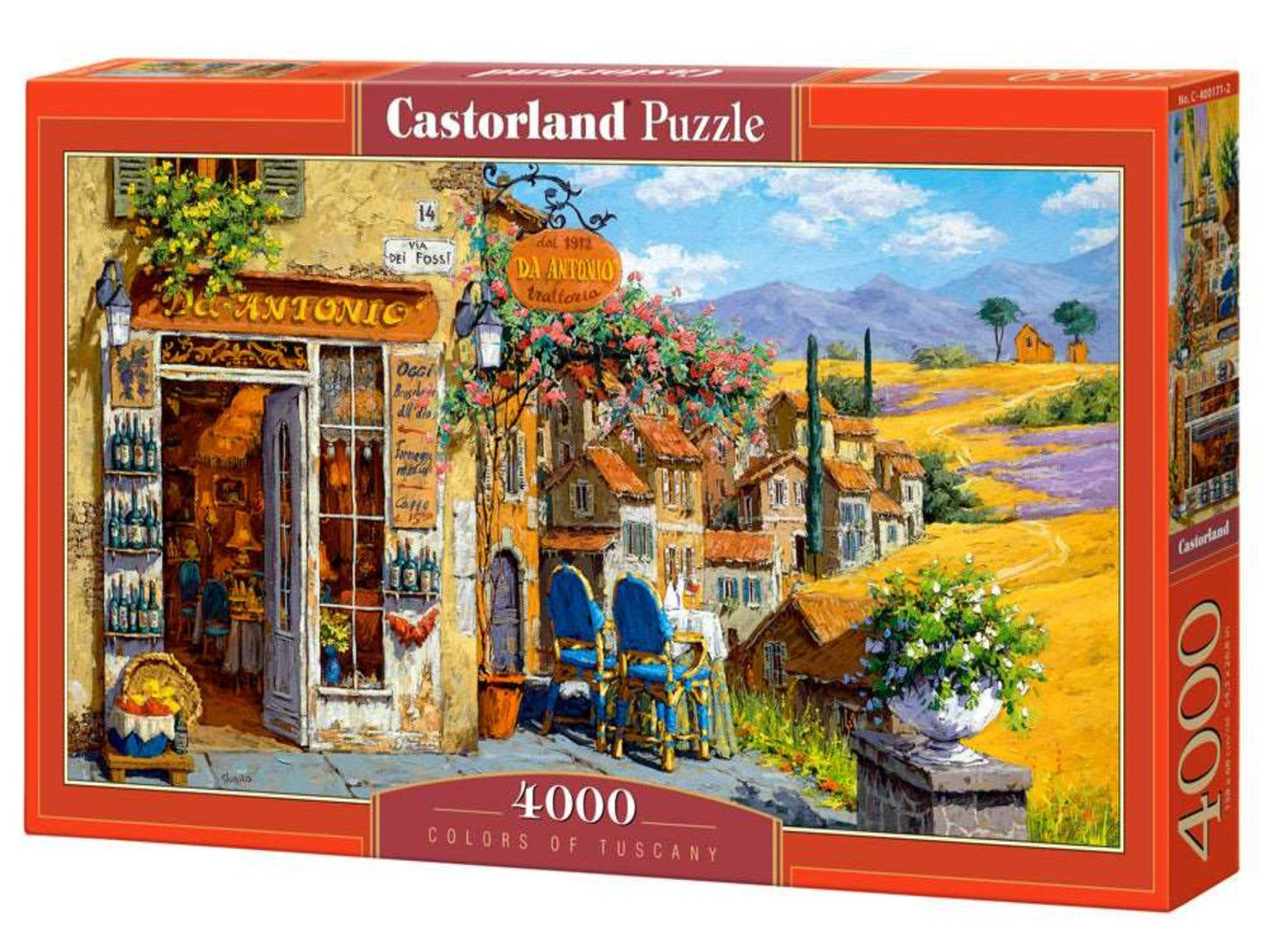 4000 Piece Jigsaw Puzzle, Colors of Tuscany, Landscape, Italy