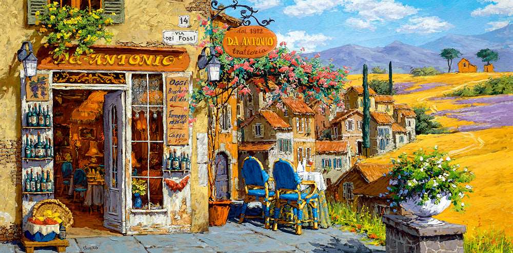 4000 Piece Jigsaw Puzzle, Colors of Tuscany, Landscape, Italy