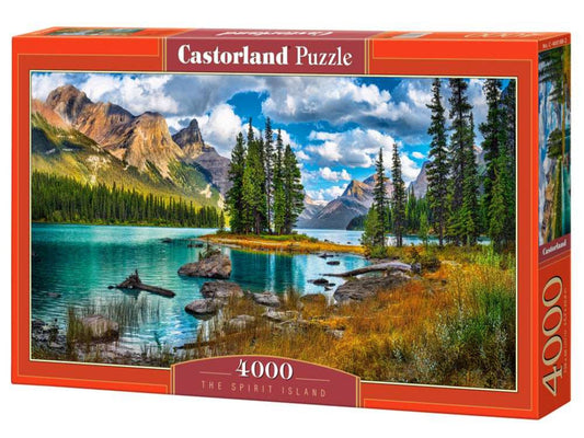 4000 Piece Jigsaw Puzzle, The Spirit Island, Landscape, Icelandic nature