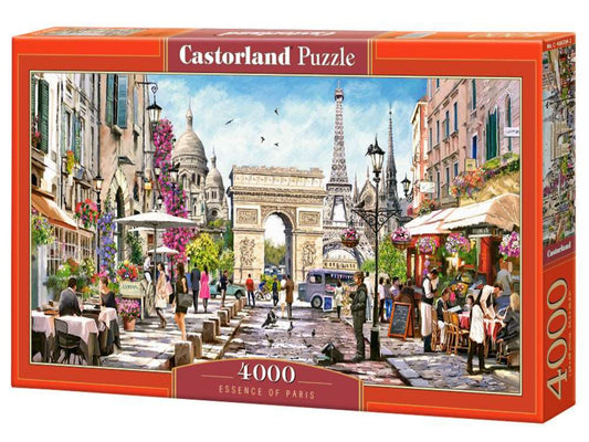 4000 Piece Jigsaw Puzzle, Essence of Paris, France, Eiffel Tower, Iconic Monuments