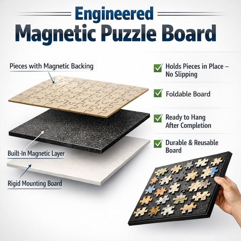 Magnetic Wall Art Puzzle — detail 7