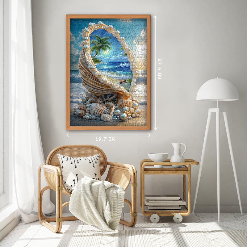 Summer Marine Jewel Seashell — detail 3