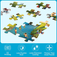 Summer Village Countryside Jigsaw image 3