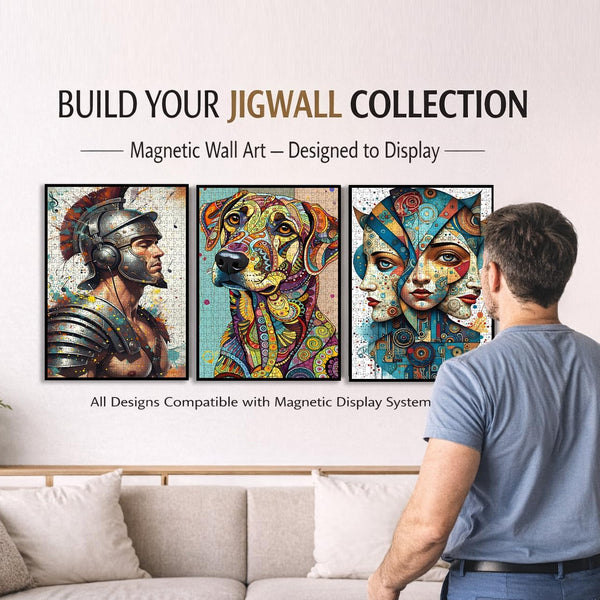 Magnetic Wall Art Puzzle