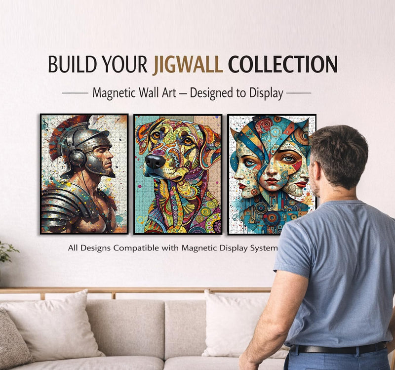 Magnetic Wall Art Puzzle — detail 1