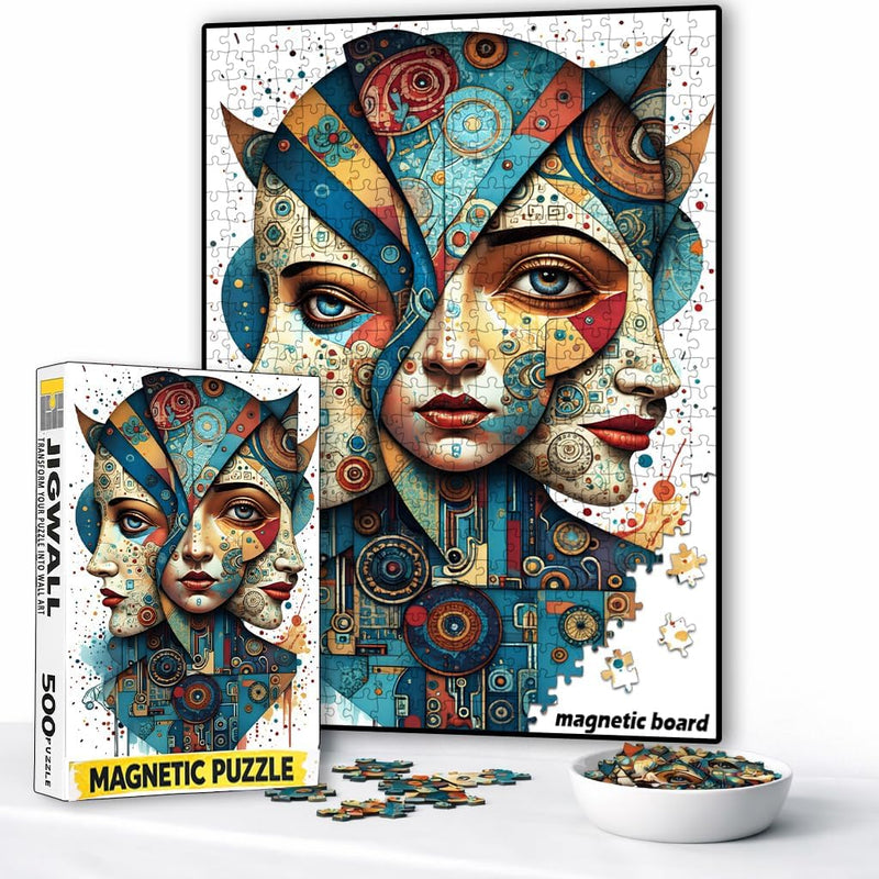 Magnetic Wall Art Puzzle — detail 1