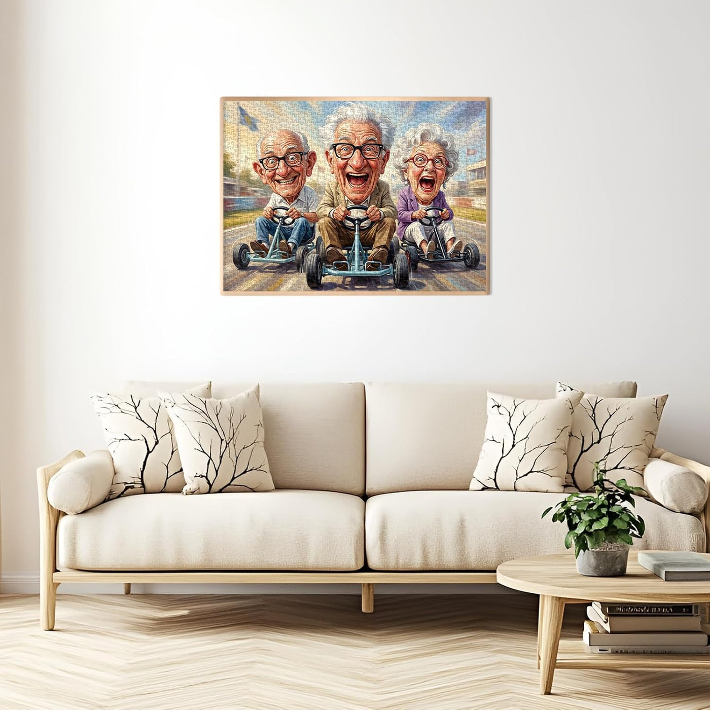 Elderly Go-Kart Race — view 1