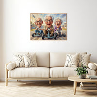 Elderly Go-Kart Race image 1