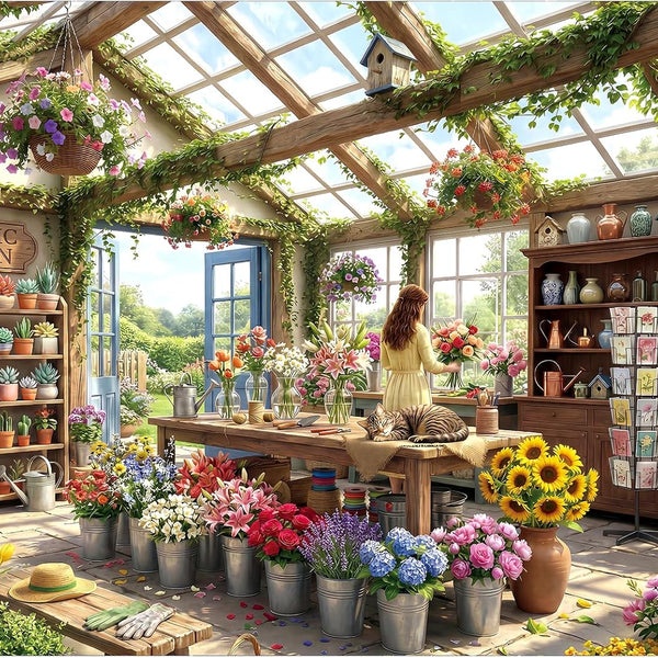Cozy Flower Shop Puzzle