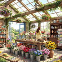 Cozy Flower Shop Puzzle image 1