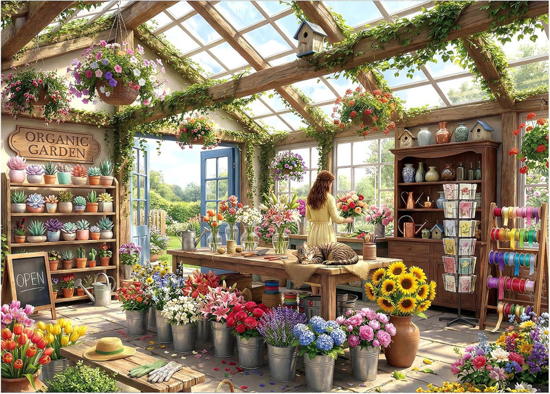 Cozy Flower Shop Puzzle — detail 1