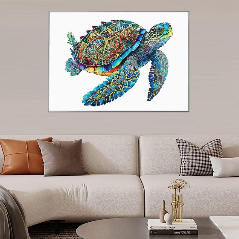 Mys Aurora Wooden Sea Turtle — detail 7