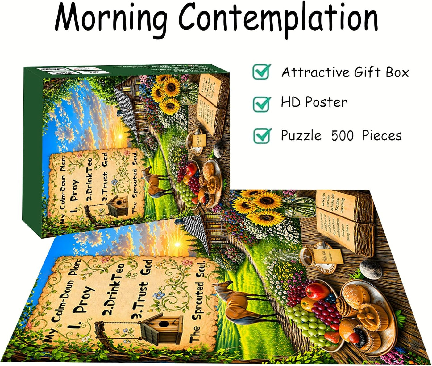 Morning Cottage Landscape — view 6