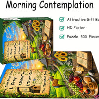 Morning Cottage Landscape image 6