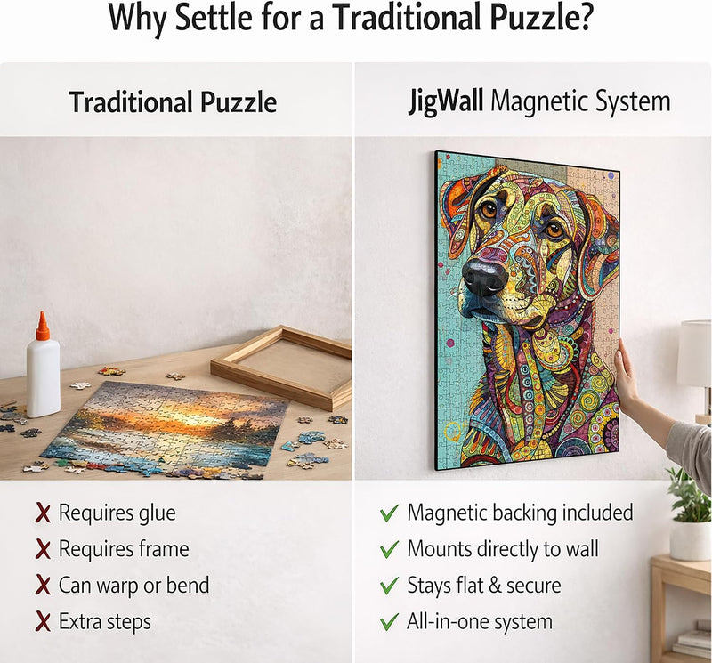 Magnetic Wall Art Puzzle — detail 4