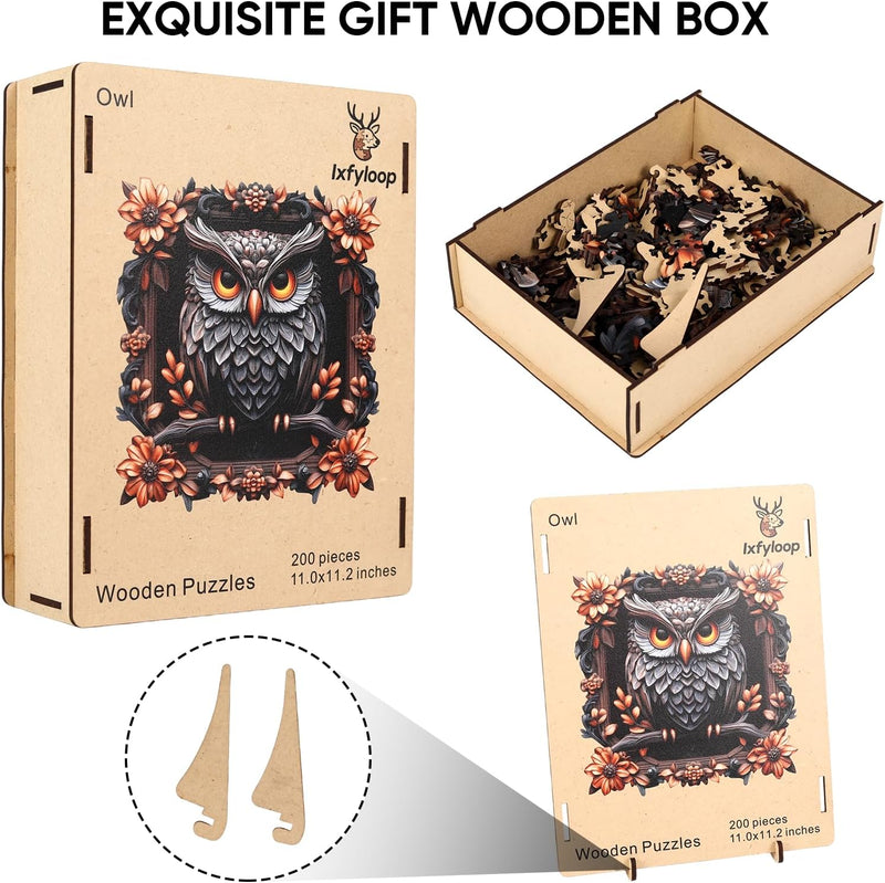 Ixfyloop Guardian Owl — detail 1