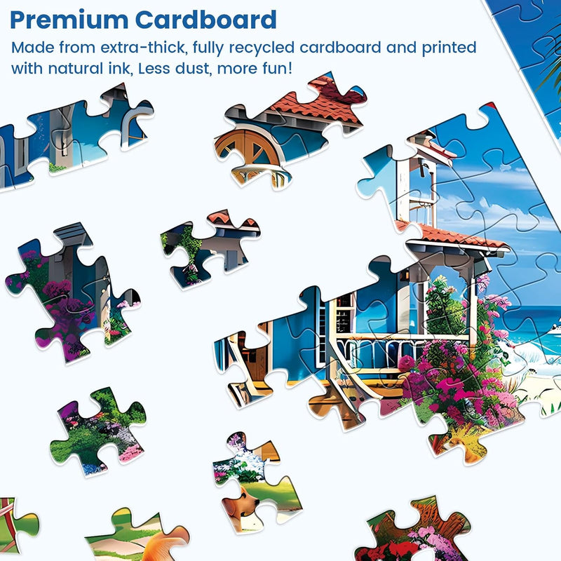 Beach House Jigsaw Puzzle — detail 6