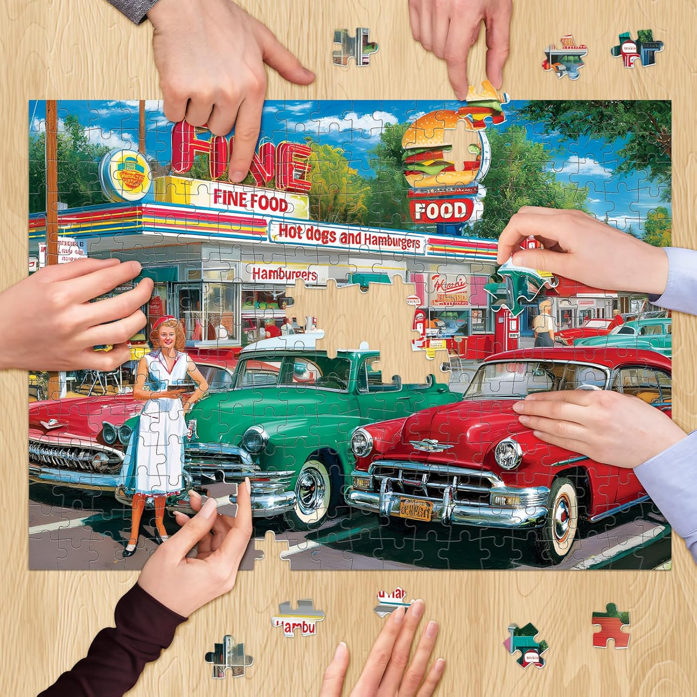 Retro Car & Food Station — view 3
