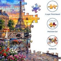Scenic Eiffel Tower image 2