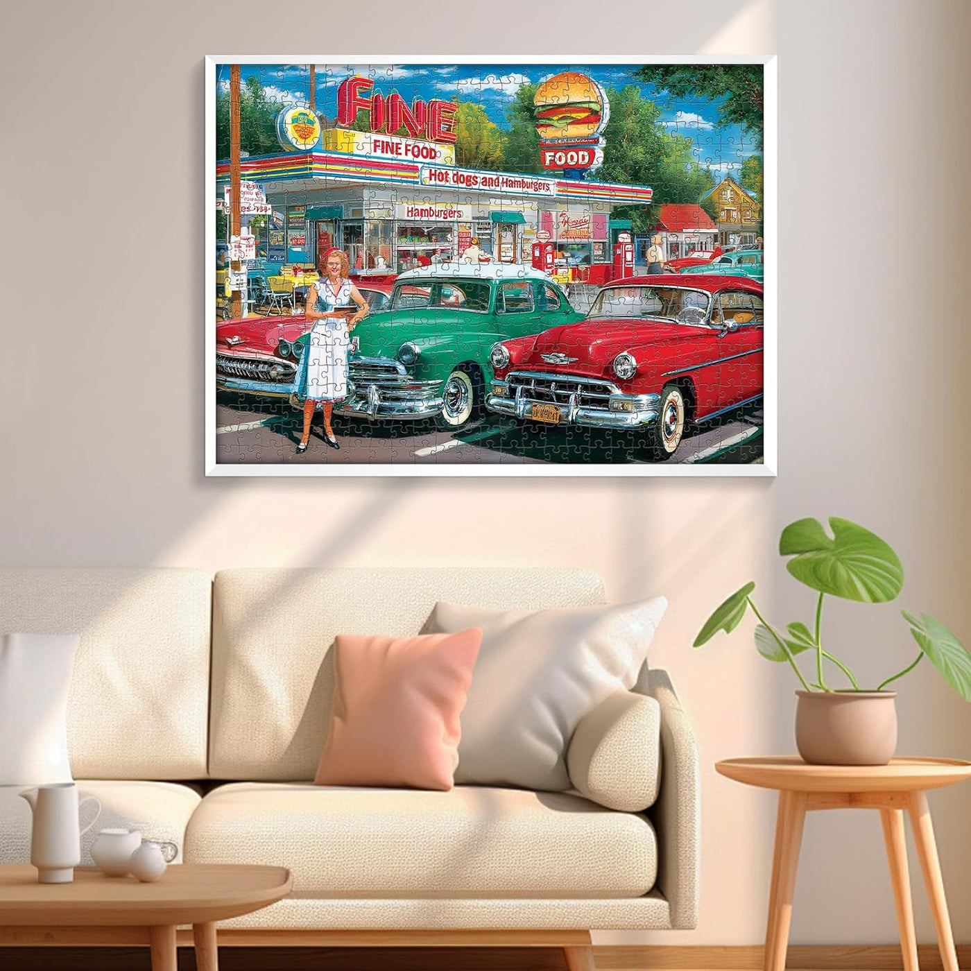 Retro Car & Food Station — view 2