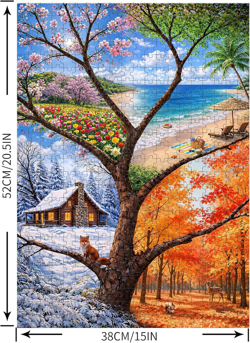 Four Seasons – Tree of Seasons — detail 4