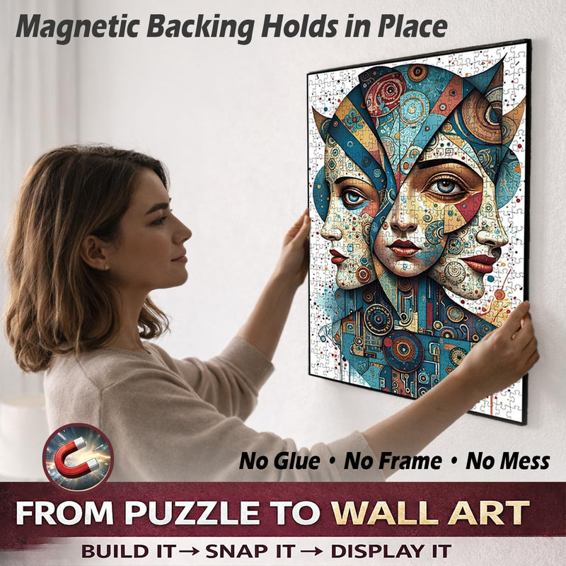 Magnetic Wall Art Puzzle — detail 9