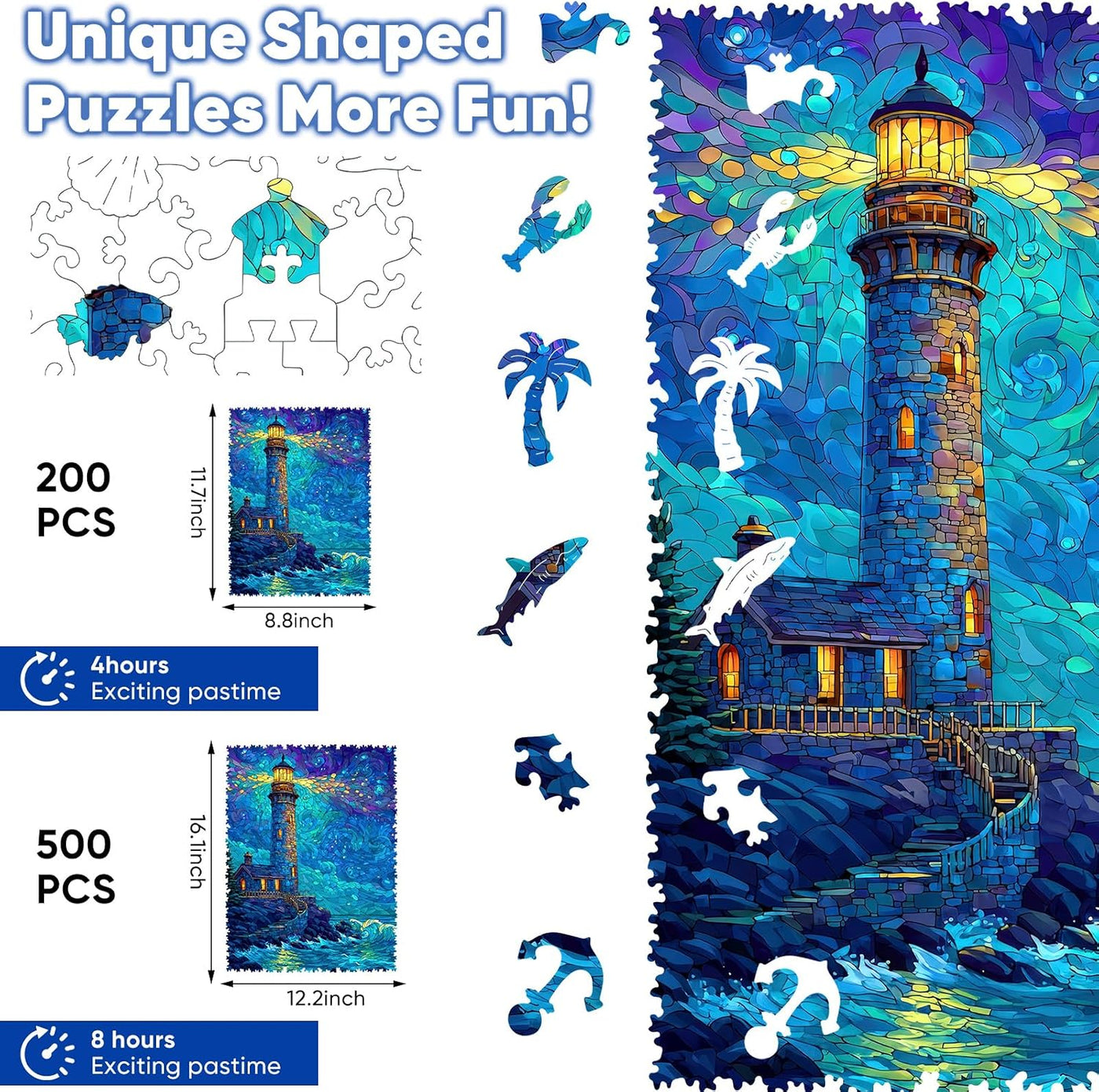 Leodozzio Lighthouse Wooden — view 5