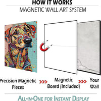 Magnetic Wall Art Puzzle image 7