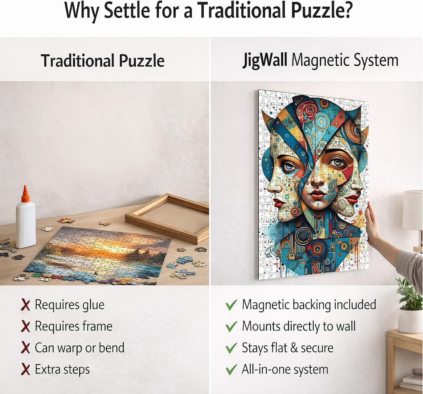 Magnetic Wall Art Puzzle — view 5