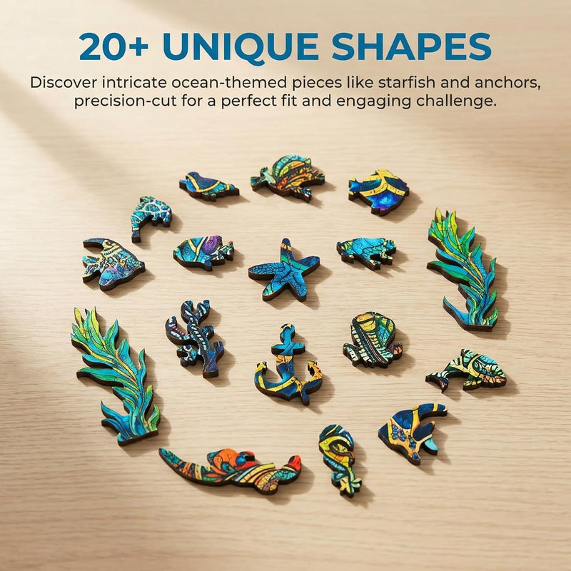 Mys Aurora Wooden Sea Turtle — detail 6